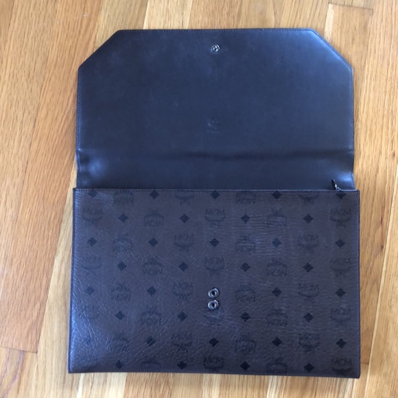 MCM Brown Clutch/Document Holder - lightly used - Picture 2 of 7